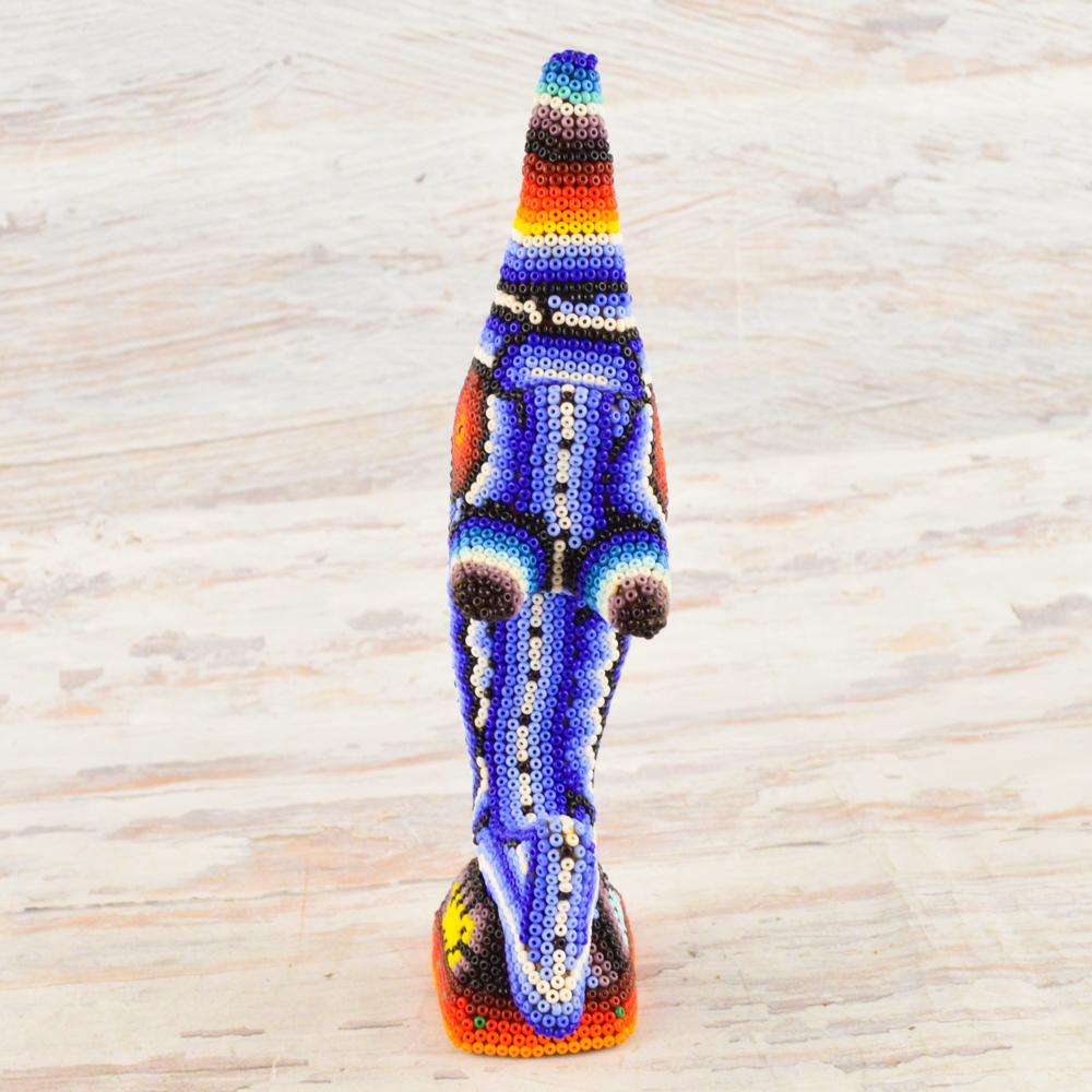 Sailfish Huichol Art - Alebrije Huichol Mexican Folk art magiamexica.com