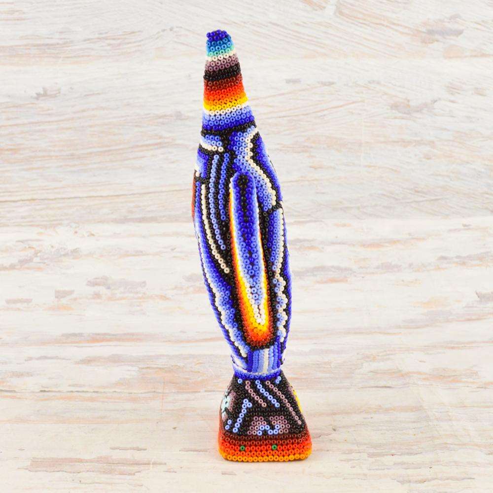 Sailfish Huichol Art - Alebrije Huichol Mexican Folk art magiamexica.com