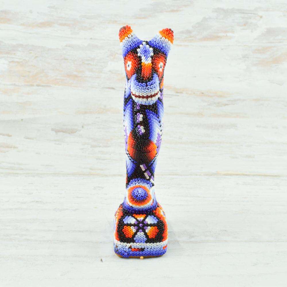 Seahorse Huichol Art - Alebrije Huichol Mexican Folk art magiamexica.com