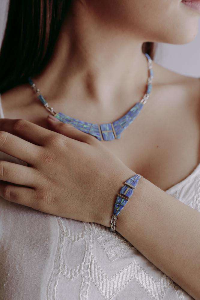 Set Aqua - Alebrije Huichol Mexican Folk art magiamexica.com