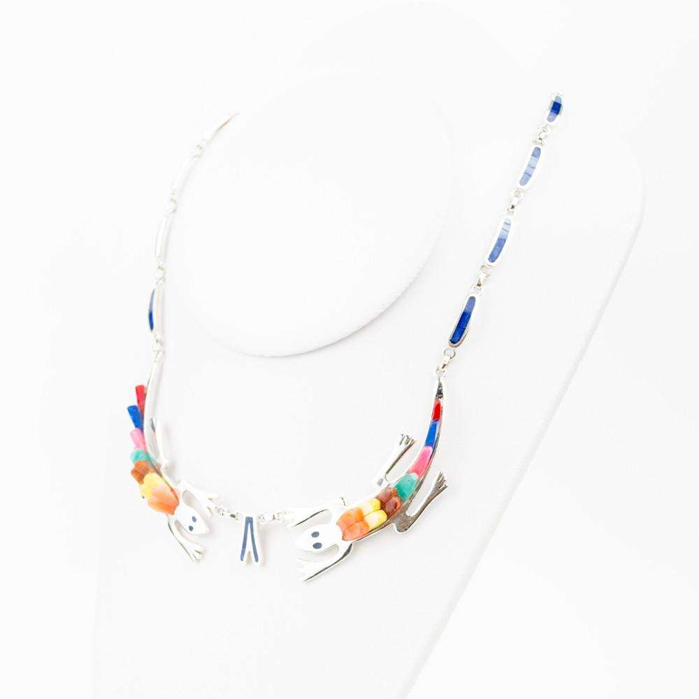 Set Iguanas - Alebrije Huichol Mexican Folk art magiamexica.com