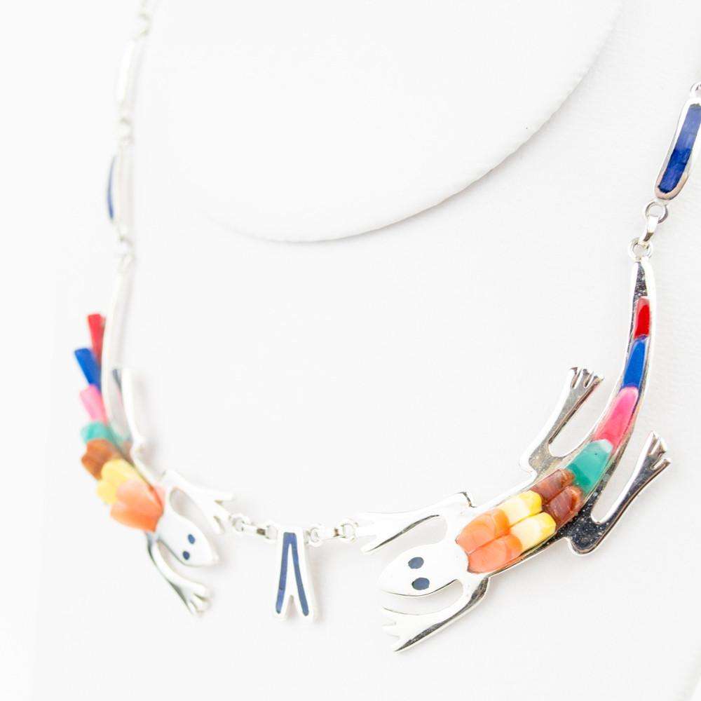 Set Iguanas - Alebrije Huichol Mexican Folk art magiamexica.com