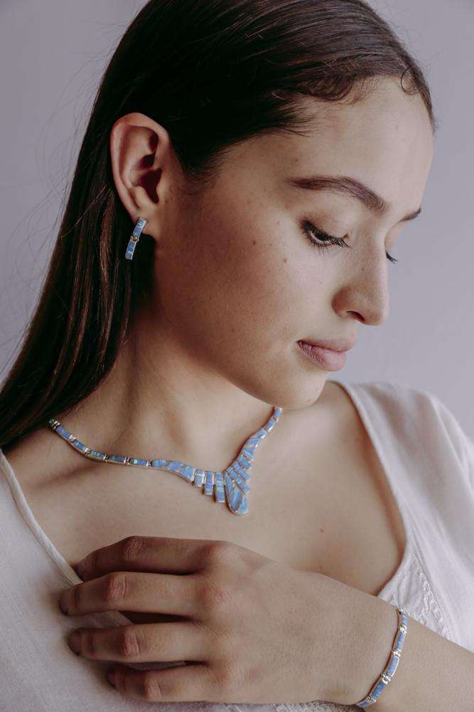 Set Sapphire - Alebrije Huichol Mexican Folk art magiamexica.com