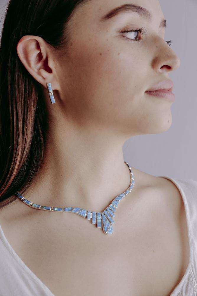 Set Sapphire - Alebrije Huichol Mexican Folk art magiamexica.com