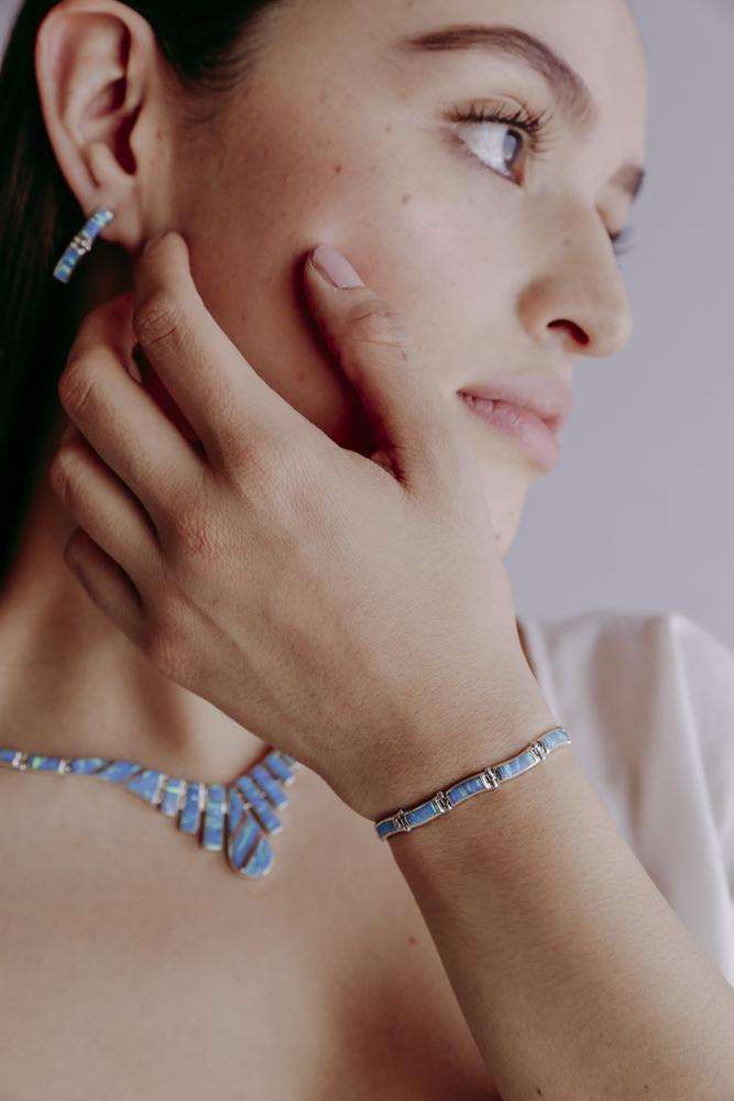 Set Sapphire - Alebrije Huichol Mexican Folk art magiamexica.com