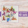 Mini Alebrijes 10 Set Alebrije Oaxacan Wood Carving - Alebrije Huichol Mexican Folk art magiamexica.com