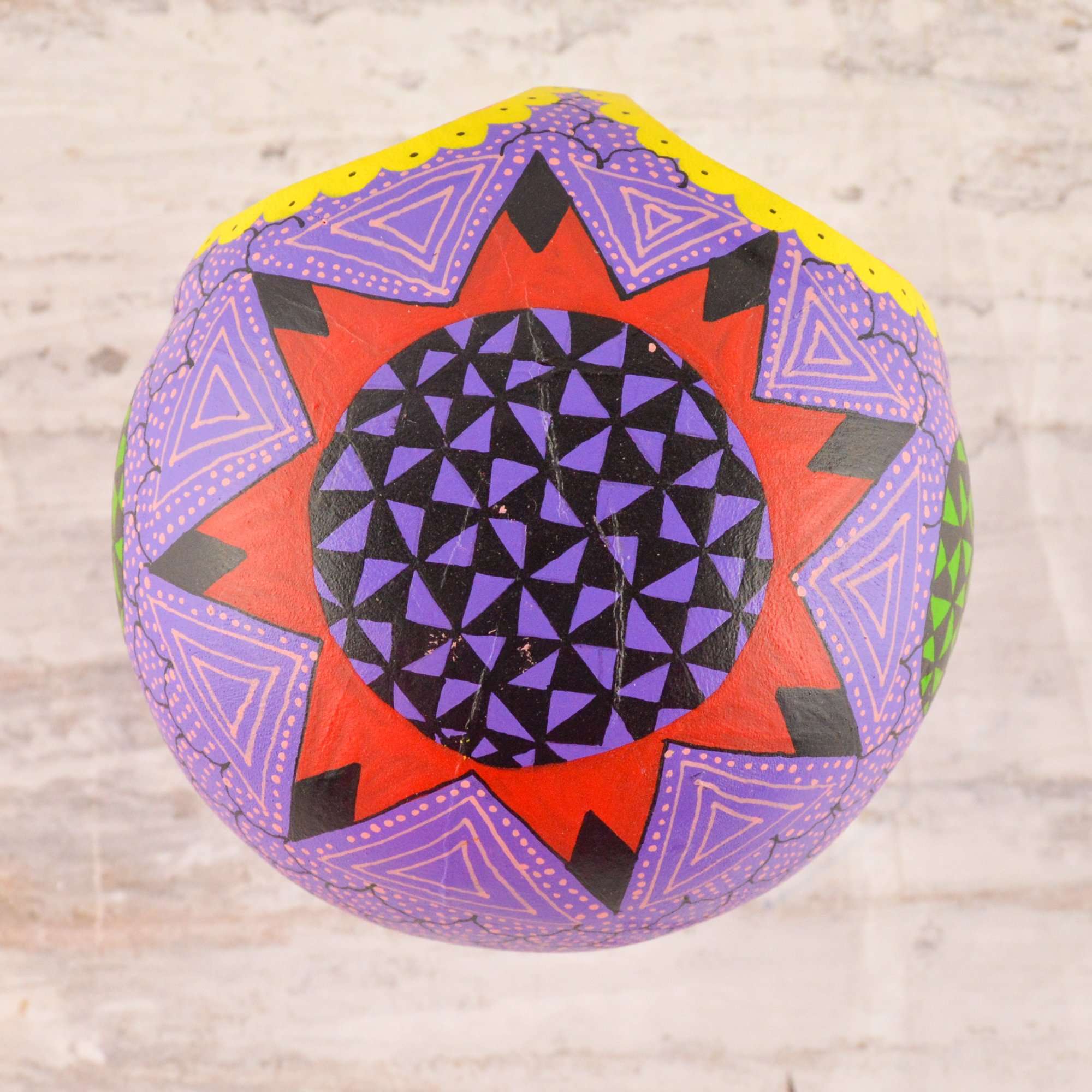 Skull Alebrije Oaxacan Wood Carving - Alebrije Huichol Mexican Folk art magiamexica.com