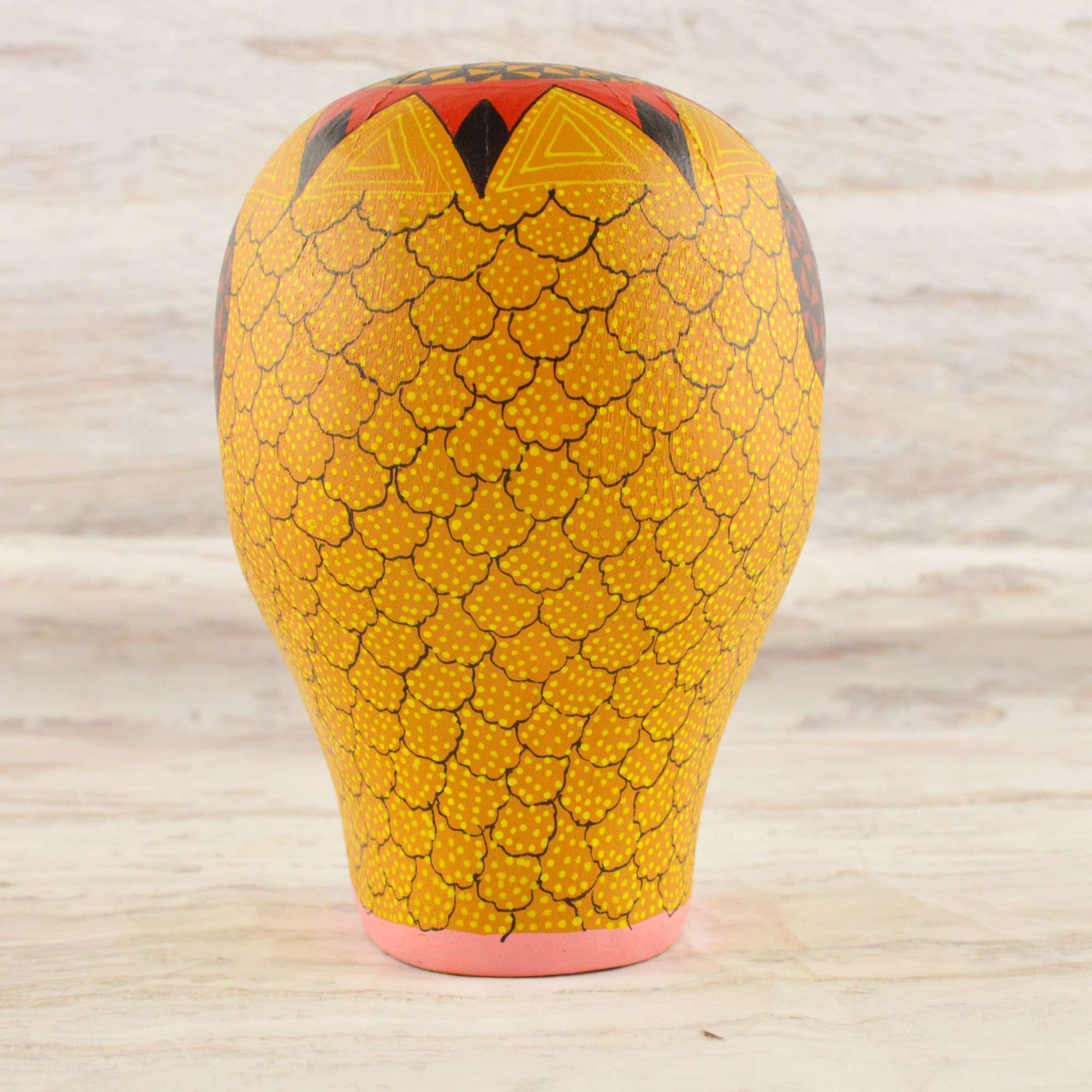 Skull Alebrije Oaxacan Wood Carving - Alebrije Huichol Mexican Folk art magiamexica.com