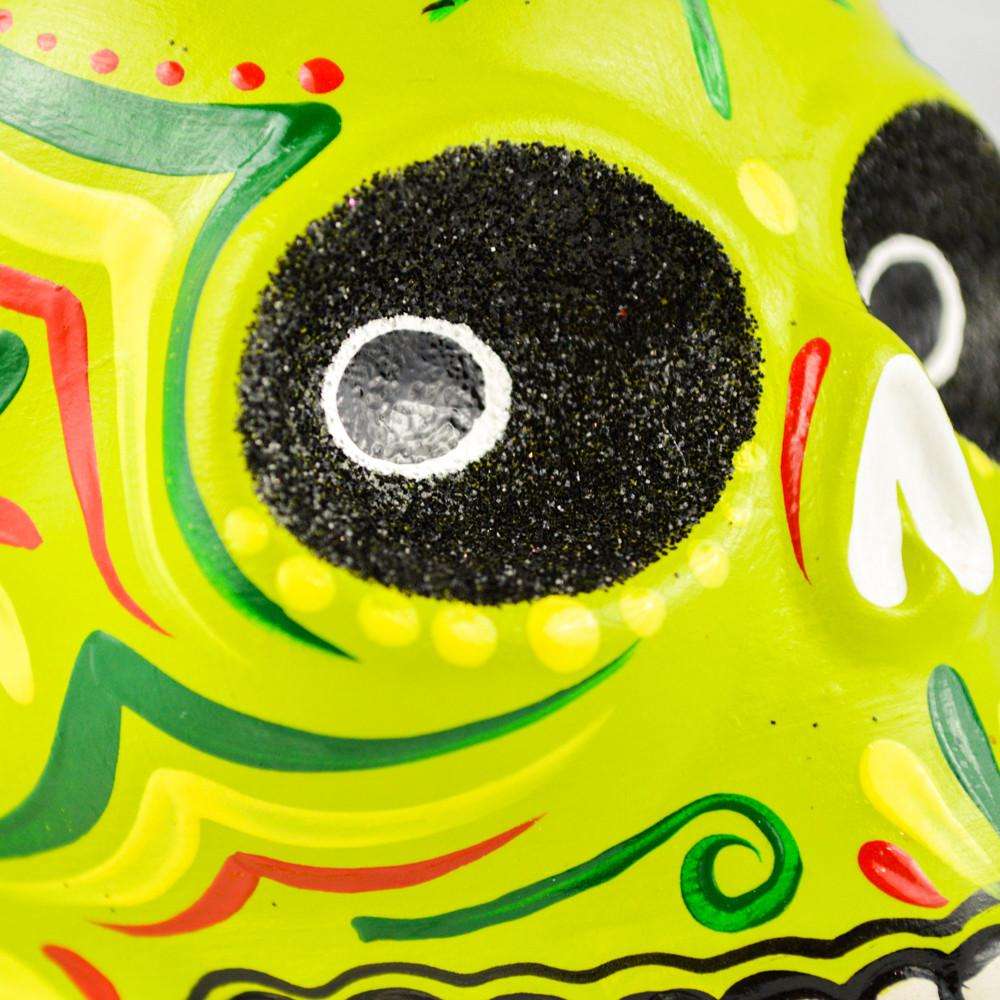 Skull Day of the Dead - Alebrije Huichol Mexican Folk art magiamexica.com