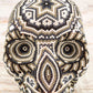 Skull Huichol Art - Alebrije Huichol Mexican Folk art magiamexica.com
