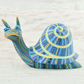 Snail Alebrije Oaxacan Wood Carving - Alebrije Huichol Mexican Folk art magiamexica.com