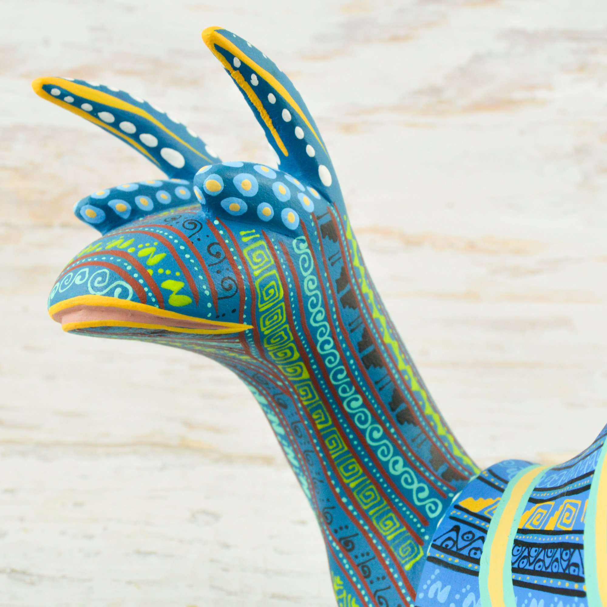 Snail Alebrije Oaxacan Wood Carving - Alebrije Huichol Mexican Folk art magiamexica.com