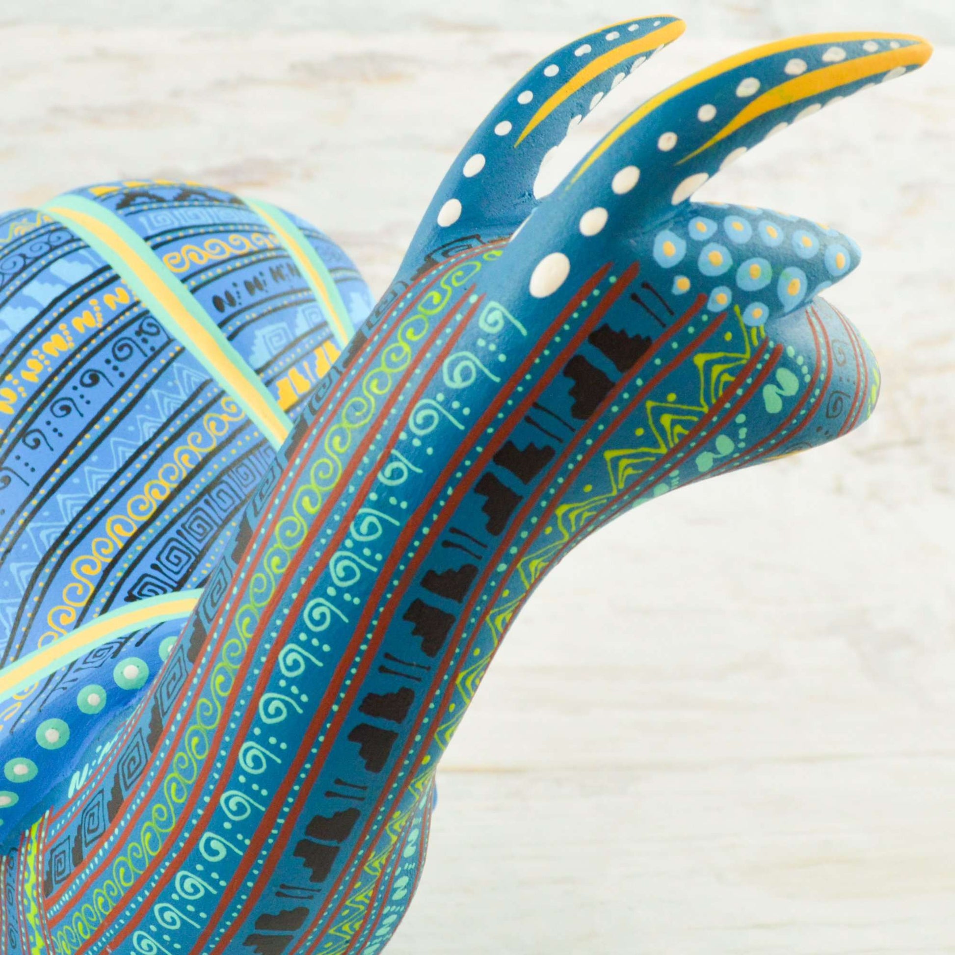 Snail Alebrije Oaxacan Wood Carving - Alebrije Huichol Mexican Folk art magiamexica.com