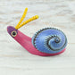 Snail Alebrije Oaxacan Wood Carving - Alebrije Huichol Mexican Folk art magiamexica.com