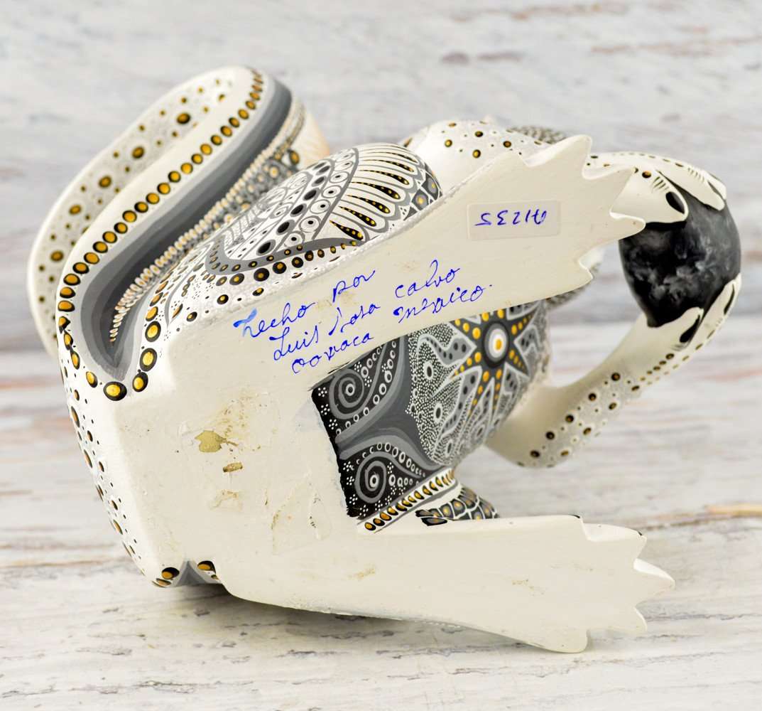 Squirrel Alebrije Oaxacan Wood Carving - Alebrije Huichol Mexican Folk art magiamexica.com