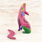 Wolf Alebrije Oaxacan Wood Carving - Alebrije Huichol Mexican Folk art magiamexica.com